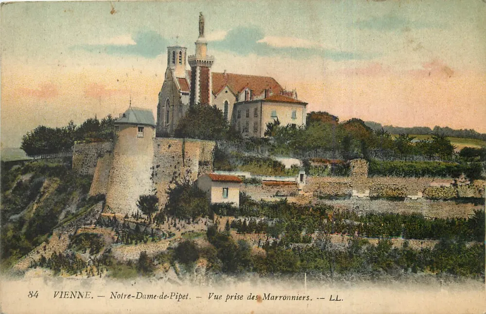 Wien — Notre-Dame-de-Pipet — Ansicht vom Ebereschen — LL. — 84 - Vorderseite