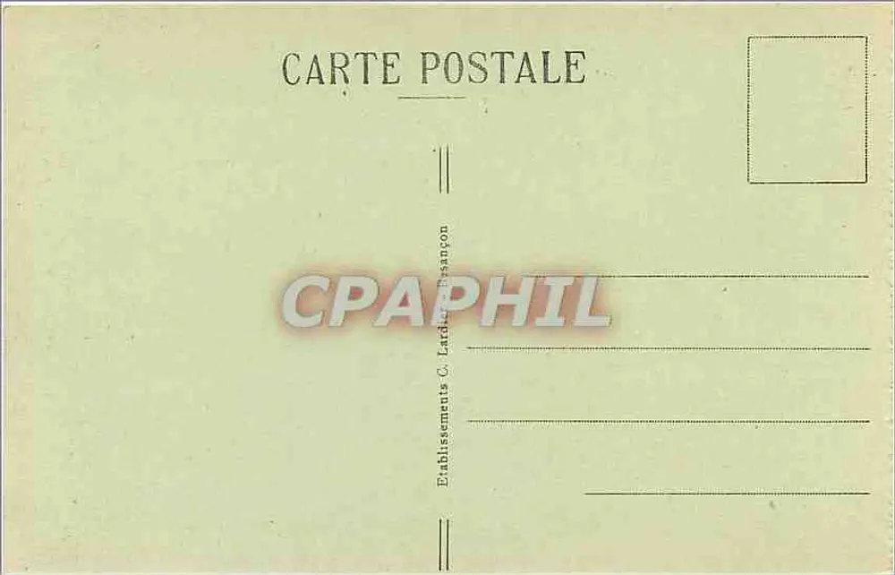 Besançon-les-Bains — Justizpalast (16. Jahrhundert) — Ehemaliger Parlamentarischer Palast von Franche-Comté - Rückseite