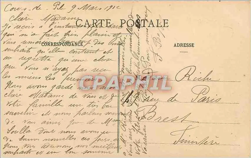 Castelo de Dordogne — 59. — Editor N. Asfure, fot.-edit., Bergerac - Verso