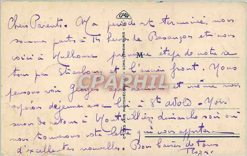 Ciganiery w Alzacji — 104 — wydawca Caya - Rewers