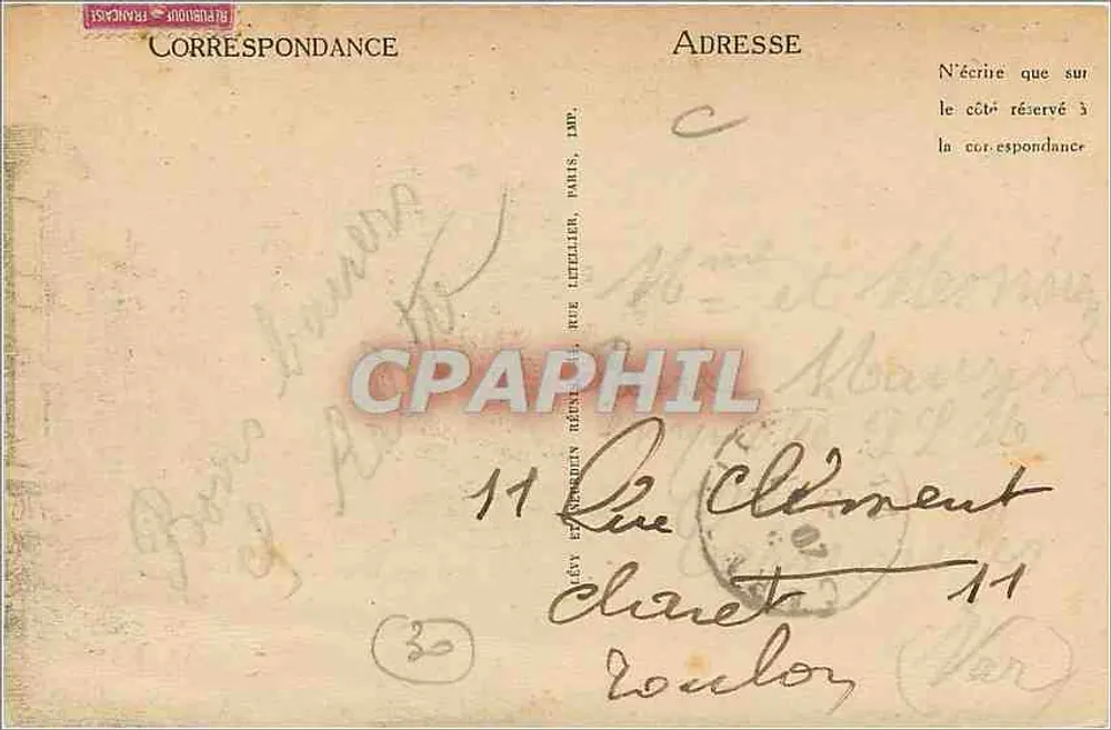 Grau-du-Roi — La Rive Droite — LL - Rewers