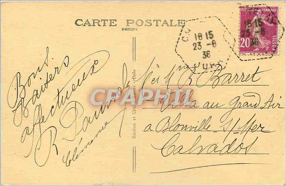 Morez (Jura) — Vista generale — Edizione e Châtelard - Verso