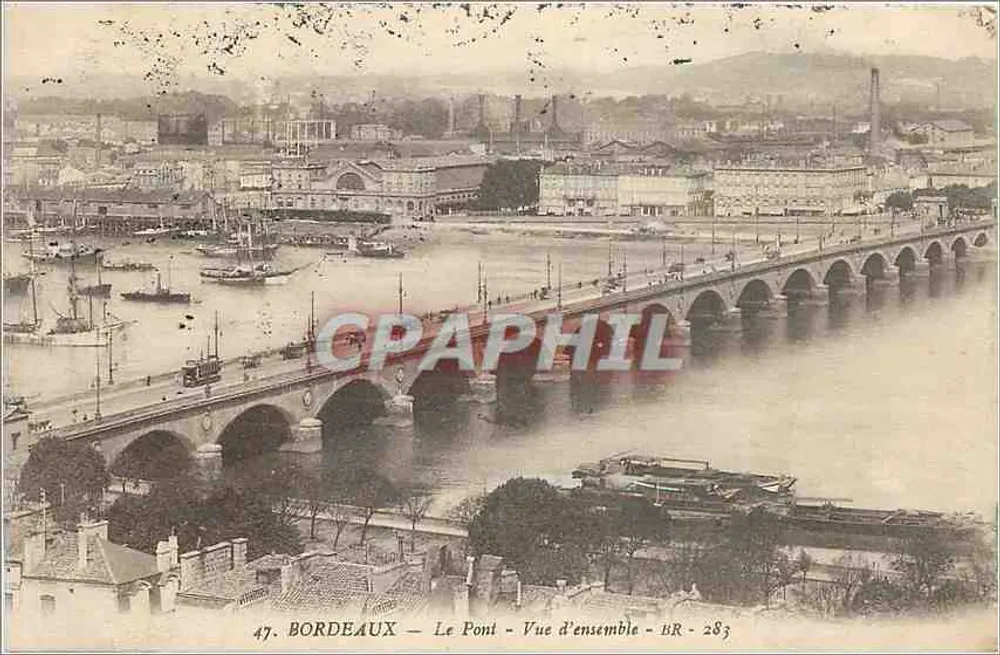 Bordeaux — O Ponte — Vista geral — BR - 283 - Frente