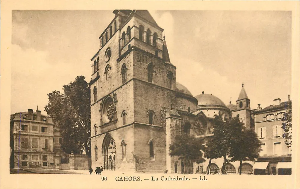 Cahors — A Catedral — LL - Frente