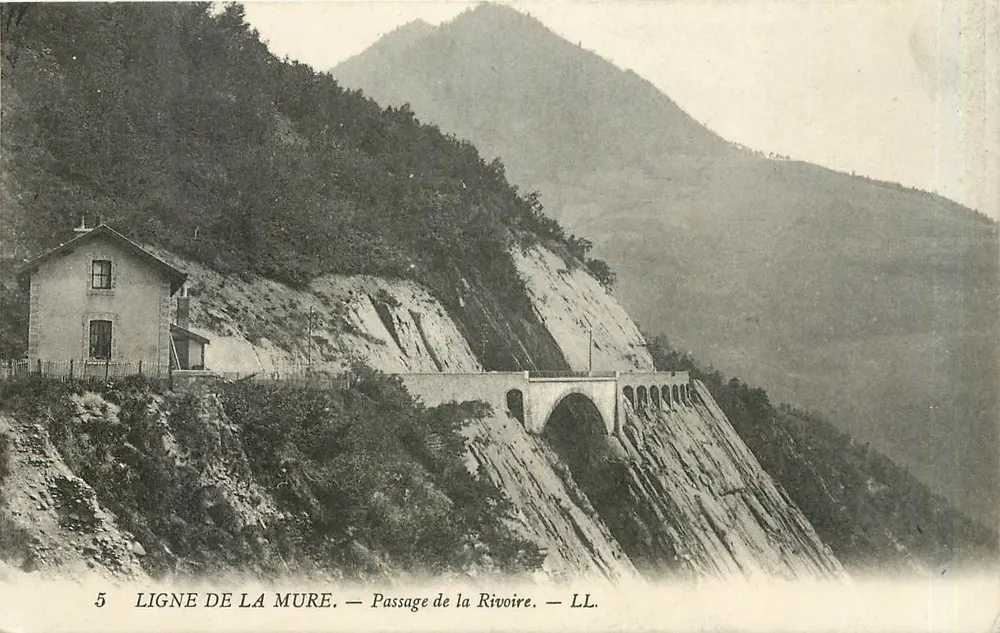 Ligne de La Mure — Passage de la Rivoire — LL - Recto