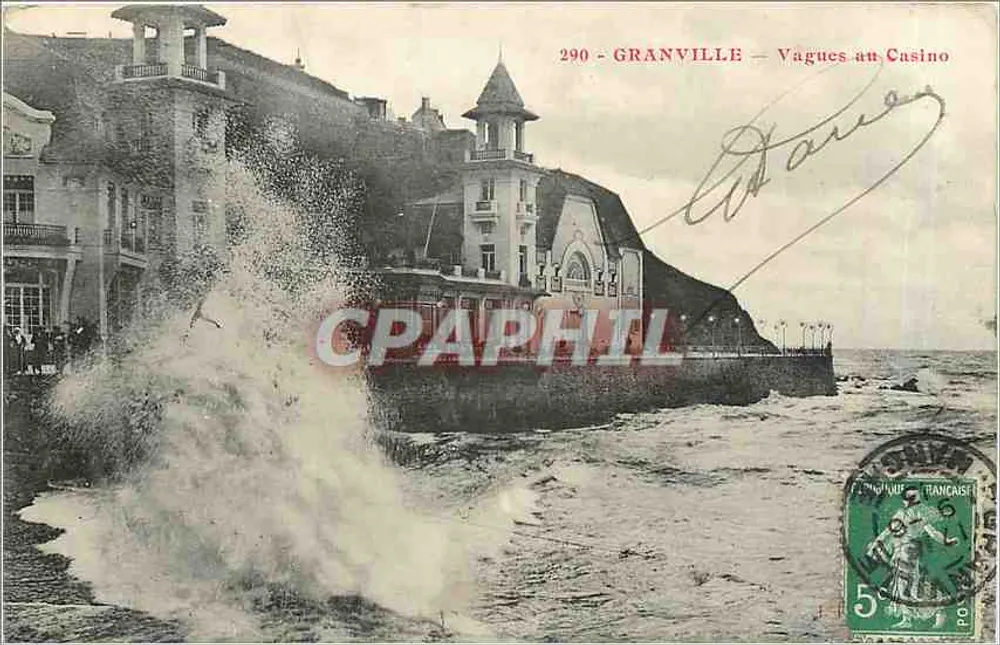 Granville — Ondas no Casino — Editor: Gravure Française, n° 290 - Frente