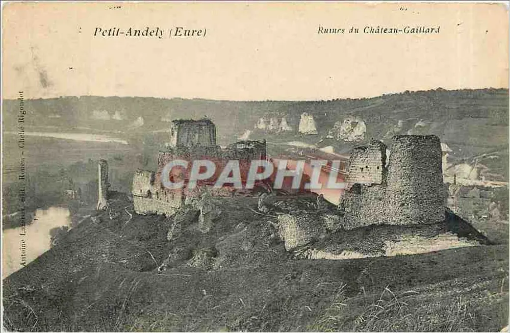 Ruínas do Castelo-Gaillard — Petit-Andely (Eure) — Antoine Lazard - Childe Rogoudot - Frente