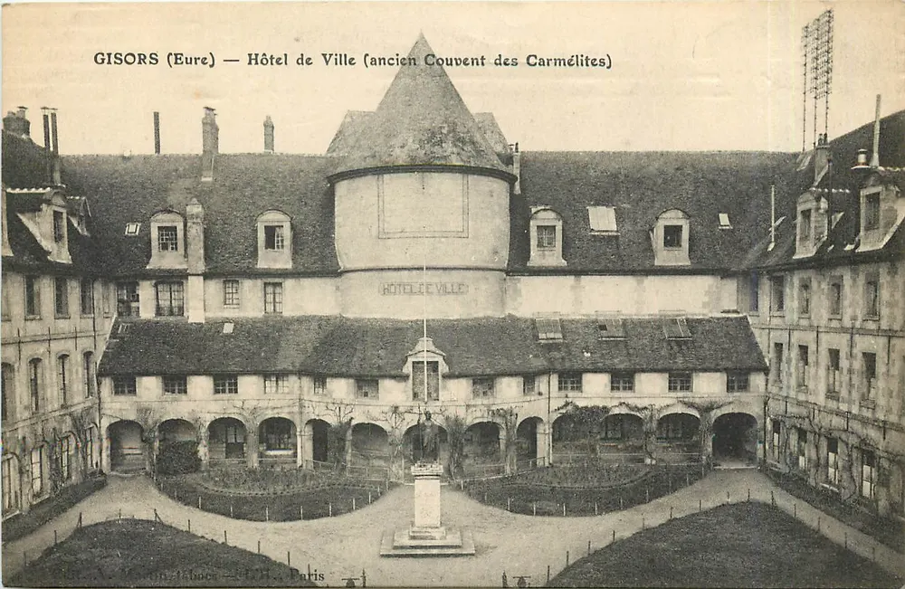 Gisors (Eure) — Rathaus (ehemaliges Carmeliterkloster) - Vorderseite