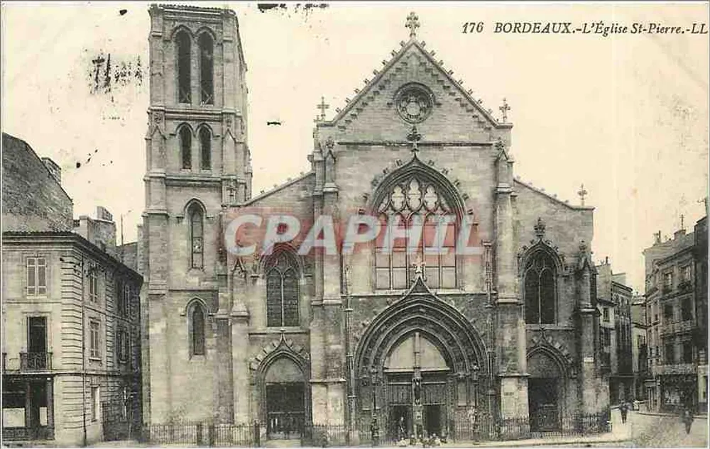 Bordeaux — A Igreja de São Pedro — LL n° 176 - Frente