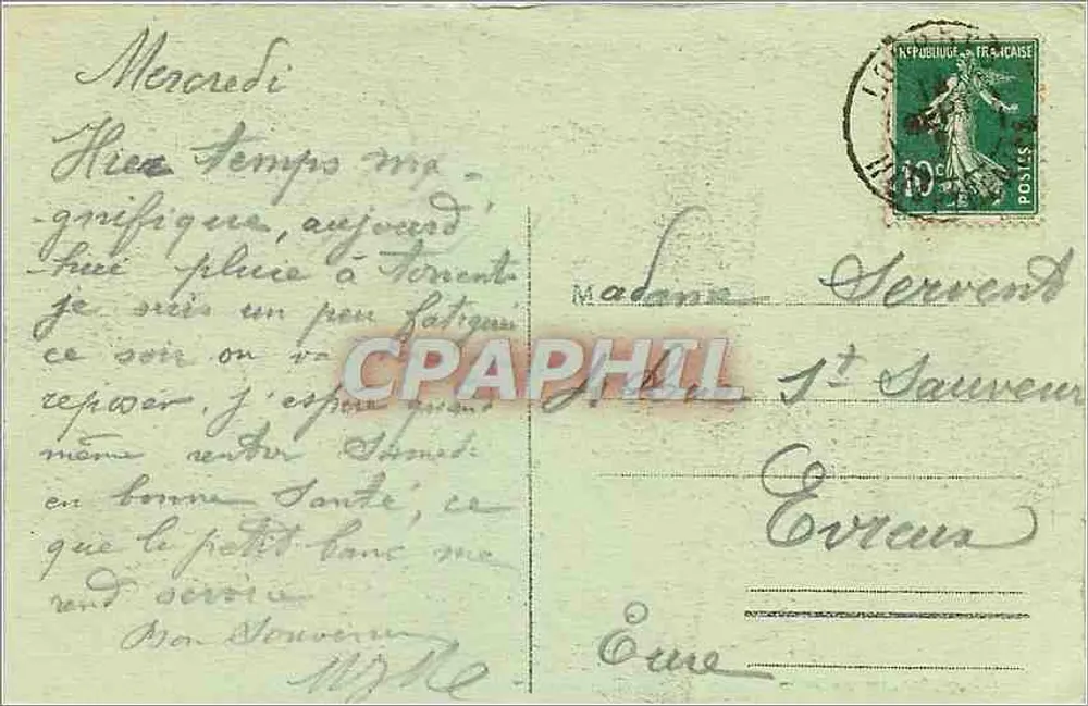 Lourdes — De Lourdes portez lui — editor: L'Écho de Lourdes, n° 14 - Verso