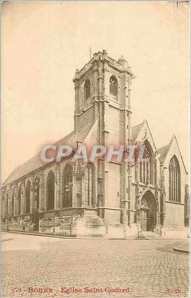 Igreja de Saint-Godard — Bohen — E.D. n°274 - Frente