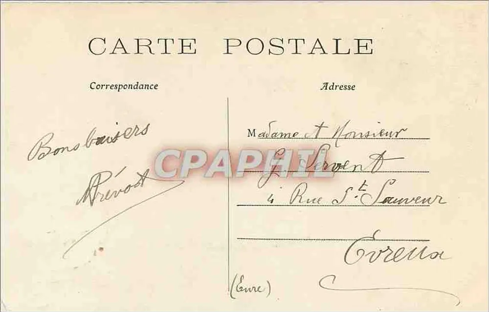 Paris - O Louvre - Vista Geral — C.M. n°171 - Verso