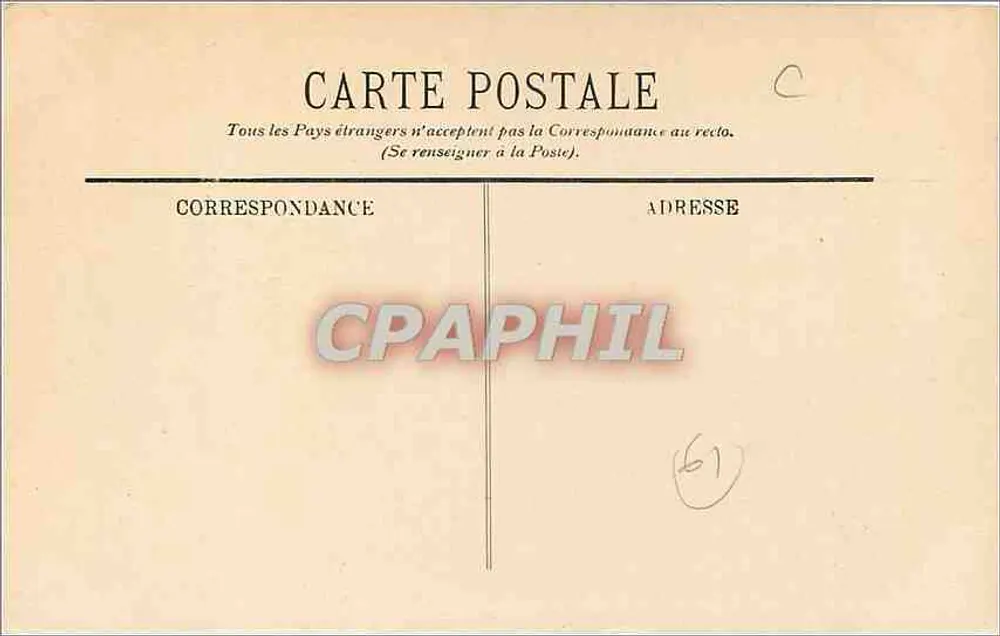Bagnoles-de-l'Orne — A Avenida do Dante — LL. n°41 - Verso
