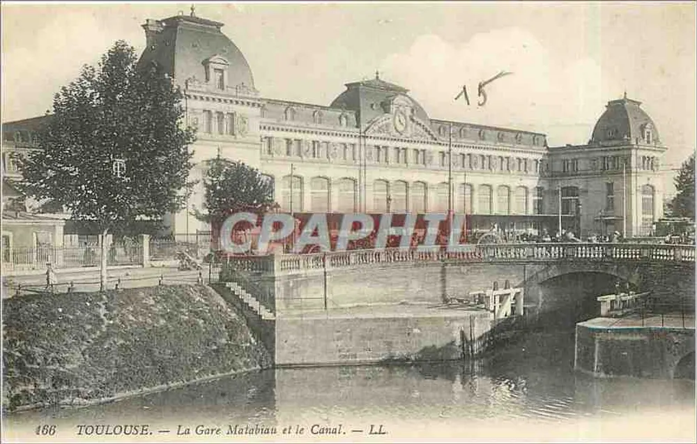 Toulouse — Die Malabian-Station und der Kanal — LL - Vorderseite