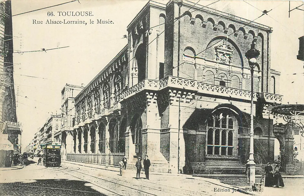 Toulouse. Rue Alsace-Lorraine, o Museu — Edição Jodin-d'Arc - Frente