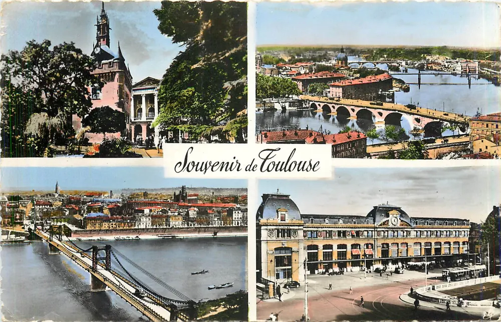 Toulouse — Lembrete de Toulouse — Ed. « Pyr. Octane » - Frente