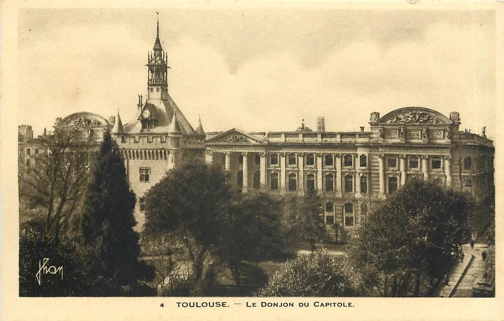 Toulouse — O Donjon do Capitole — Édition Toulouse, n°4 - Frente