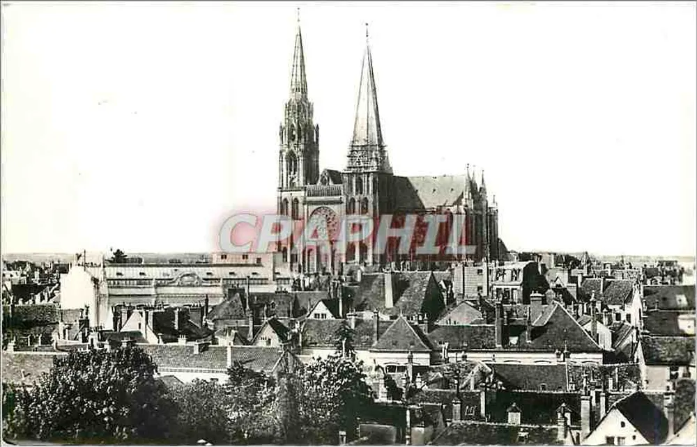 Chartres — A Catedral Sul — Éditions Chartres - Frente