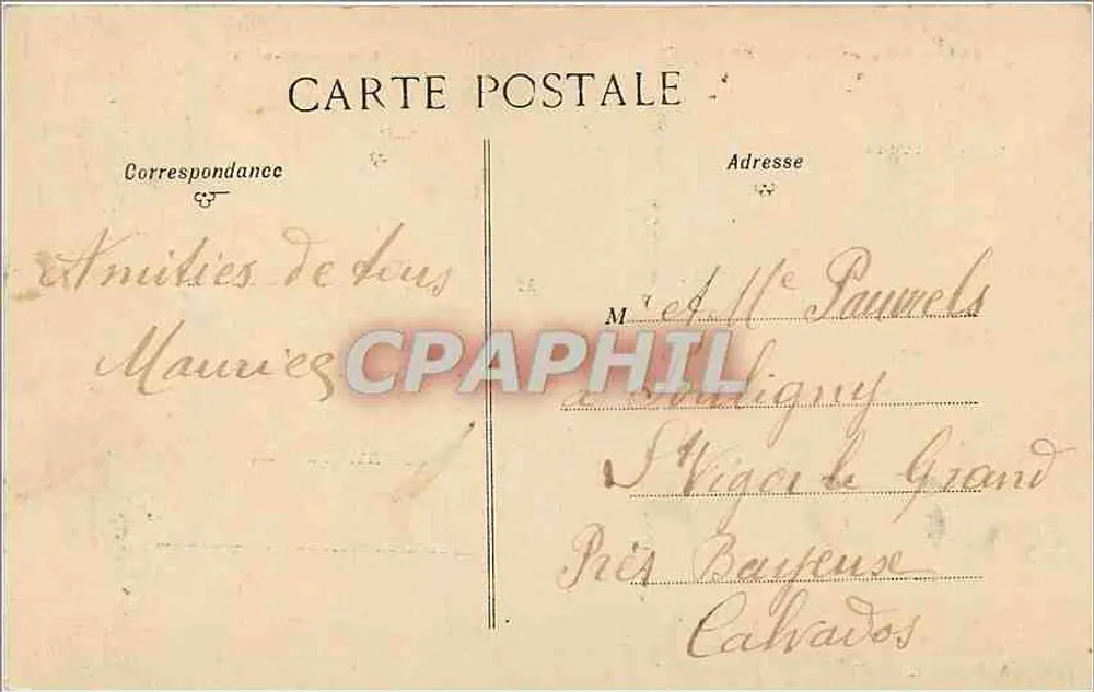 Nogent-le-Roi (E.-et-L.) — L'Hôtel-de-ville — A. Berbault, éditeur - Verso