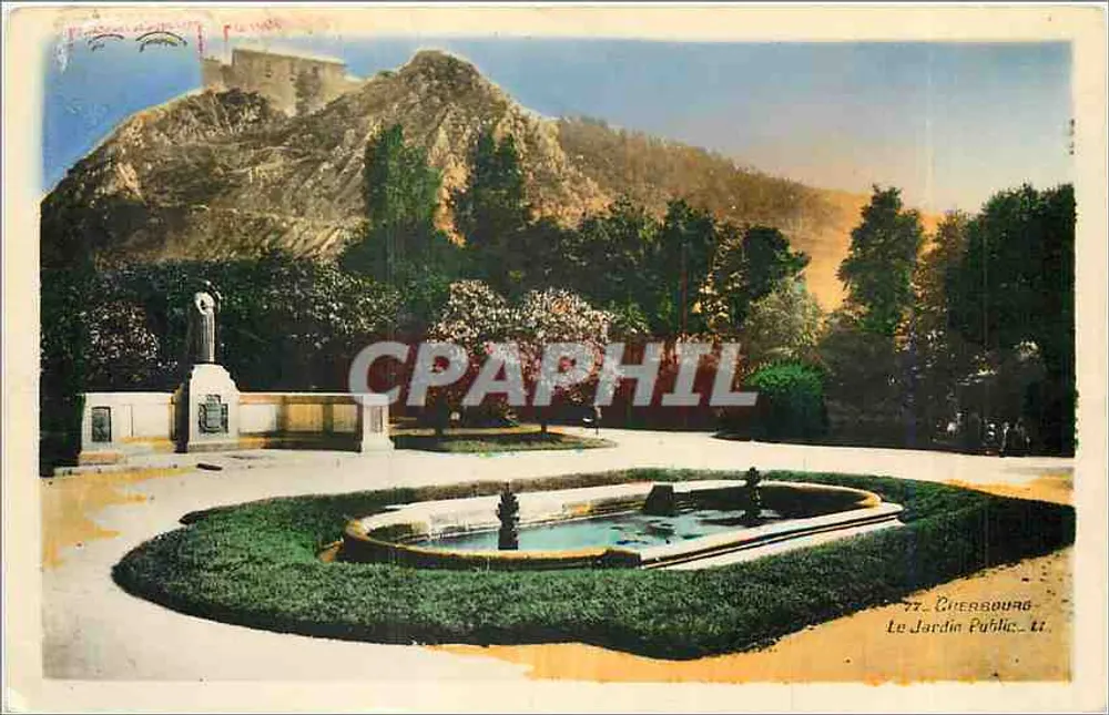 Cherbourg — Ogrodnik publiczny — wydawca Lt. - Awers