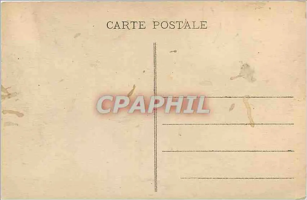 Reims - A Estação — V. Thyrillier, editor, Reims, n° 216 - Verso