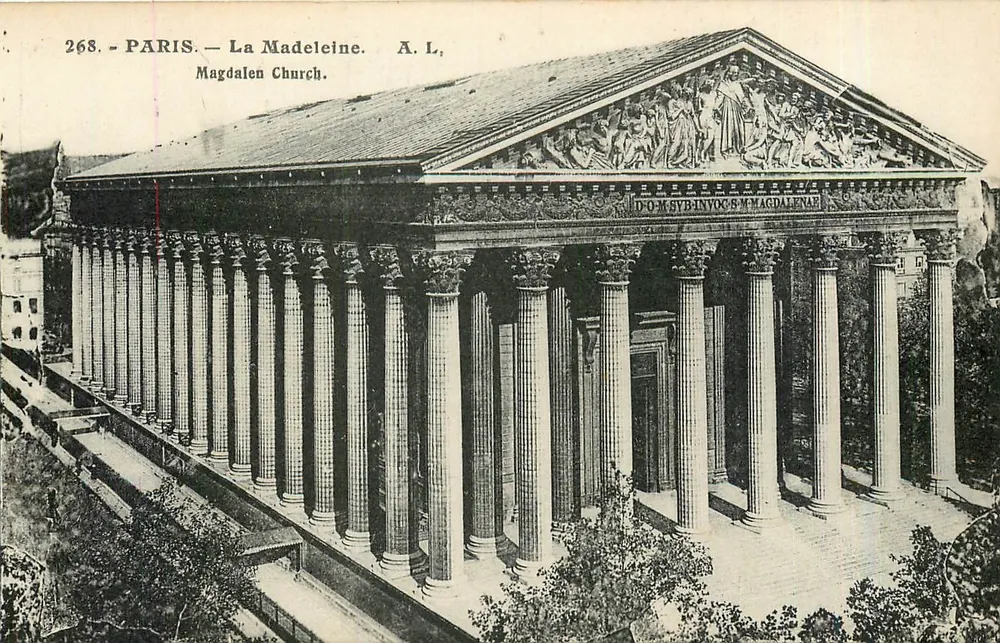 Paris — A Madeleine — A. L., n° 268 - Frente