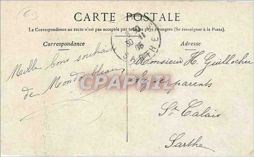 Lyon — Passarela do Colégio — editor Léonard - Verso