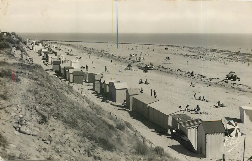 La Couarde — Strand zum Wald — L. Chatagneau, 3029 - Vorderseite