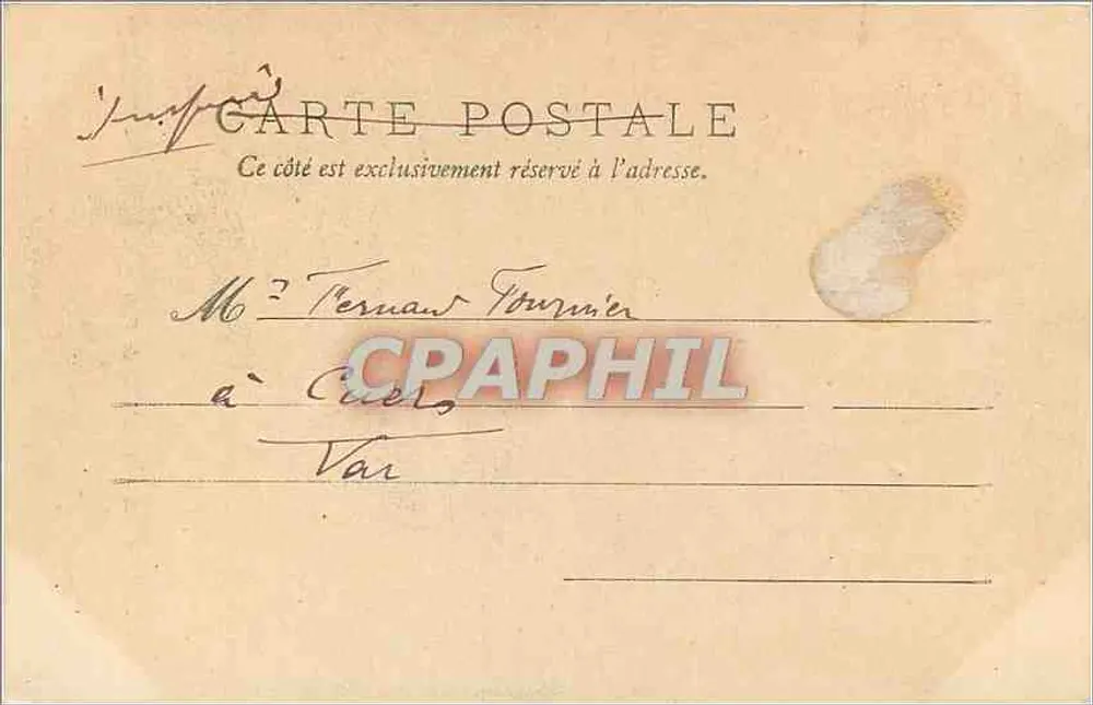 La Rochelle — L'Hôtel de Ville — Paul Gaillet - Verso