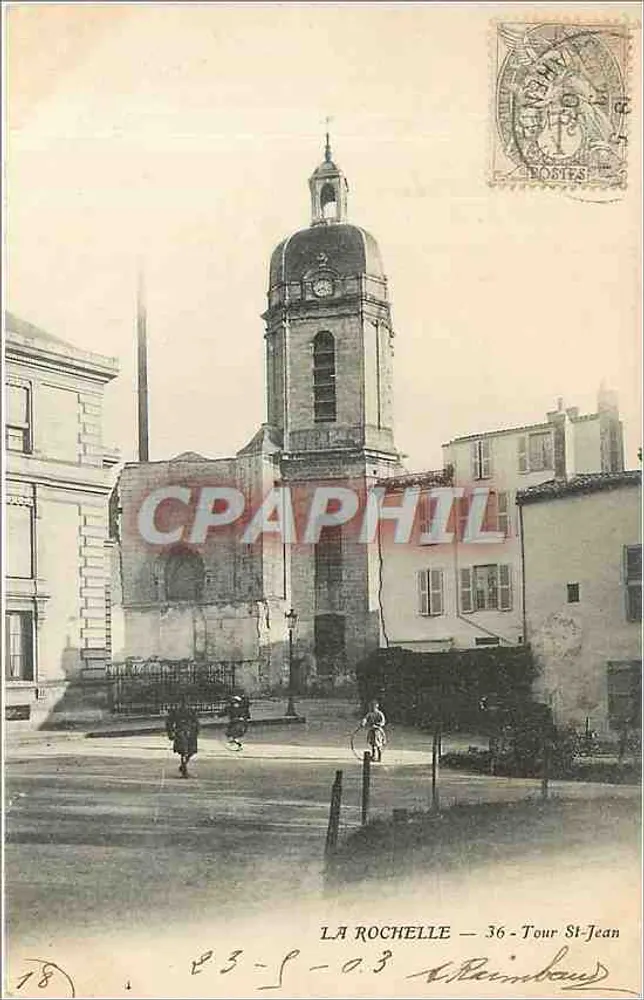 La Rochelle — Torre de São João — editor Reinboud, n°36 - Frente