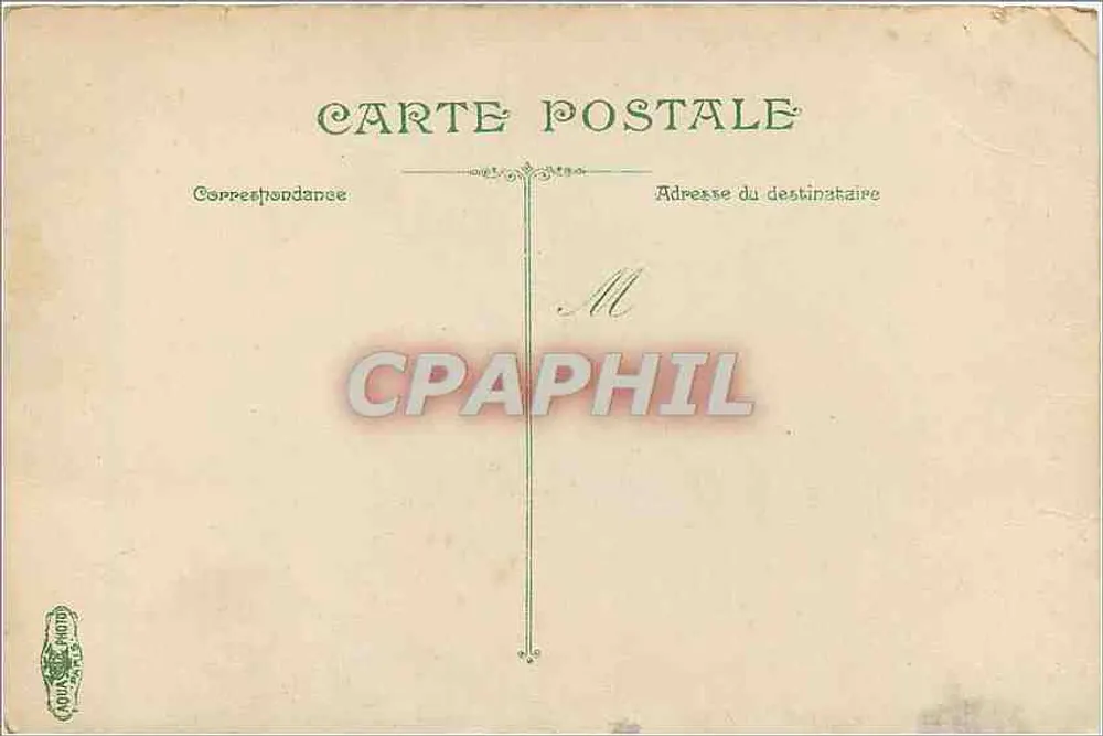Marseille, der Pont de la Fausse - Monaque — Ansicht mit Straßenbahnen, Verleger L. Vaché, Nr. 39 - Rückseite