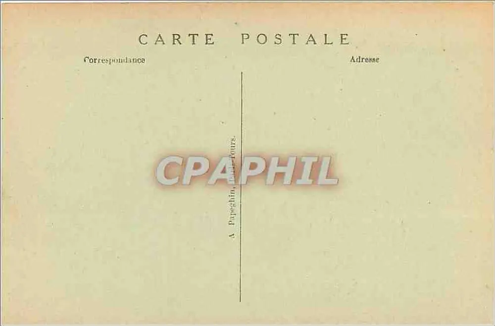 Langeais (Indre-et-Loire) — O Castelo (século XV) — A.P. - Verso