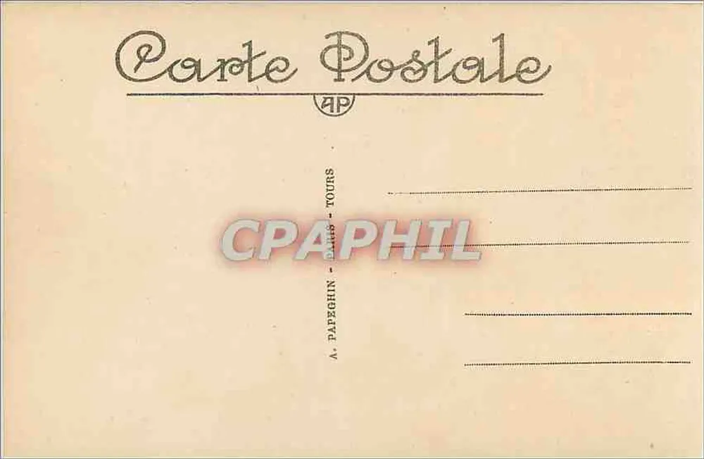 Versailles — O Parque - Os Banhos de Apolo — A. Dapéghin, Tours - Verso