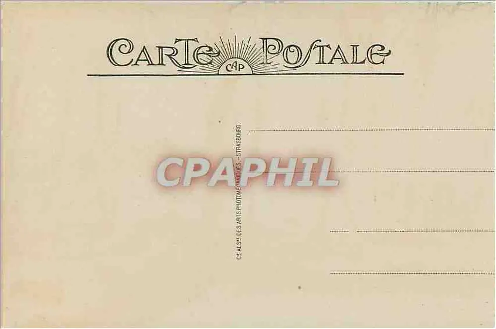 NICE — Promenade des Anglais. — CAP — n° 220 - Verso