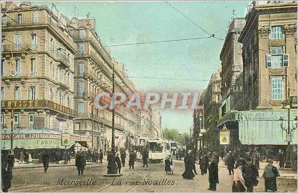 Marselha — A rua Noailles — editor AQUA PHOTO PARIS, n° 2666 - Frente