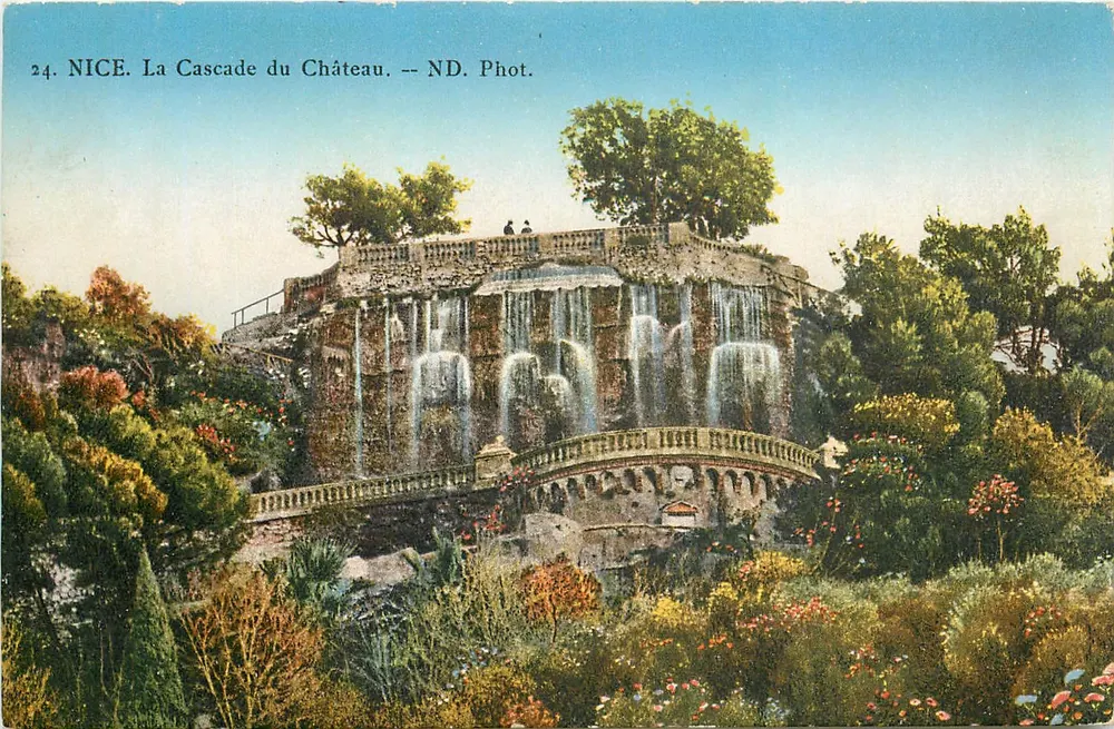 Nice. A Cascata do Castelo — ND. Fot. — n°24 - Frente