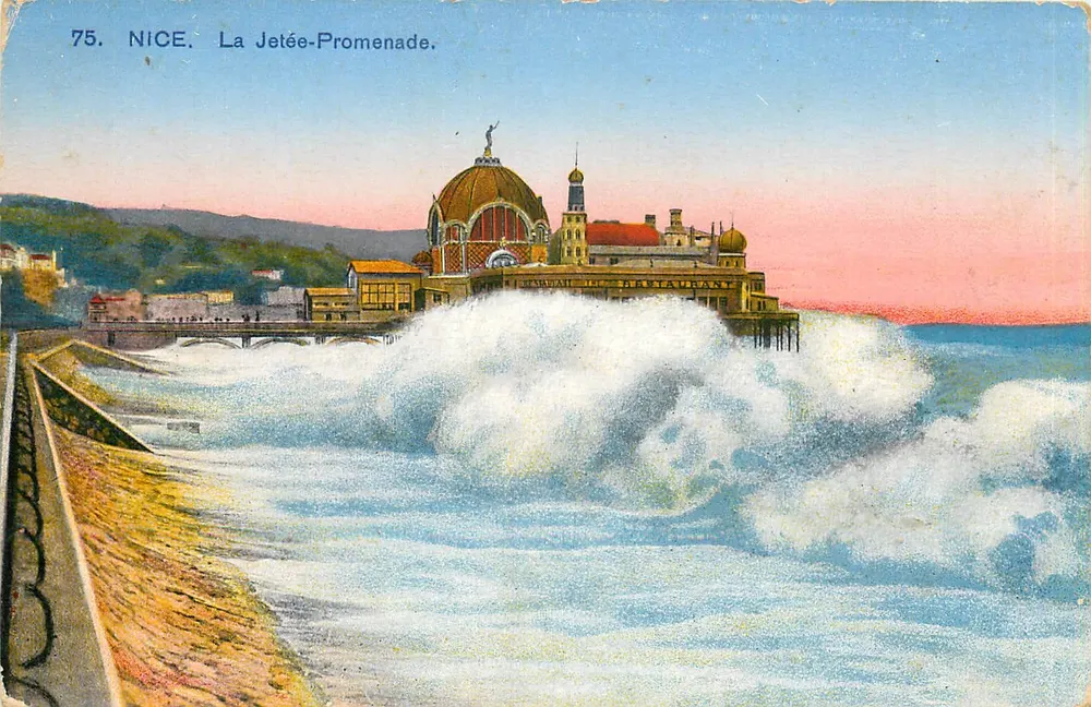Nice. A Ponte-Promenade — editor 'Les Plus Beaux Sites de France' n°75 - Frente