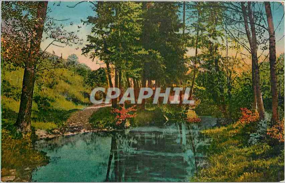 Los bordes del Jolan en los Malavaux — Vichy — Cie des Arts Photomécaniques - Anverso