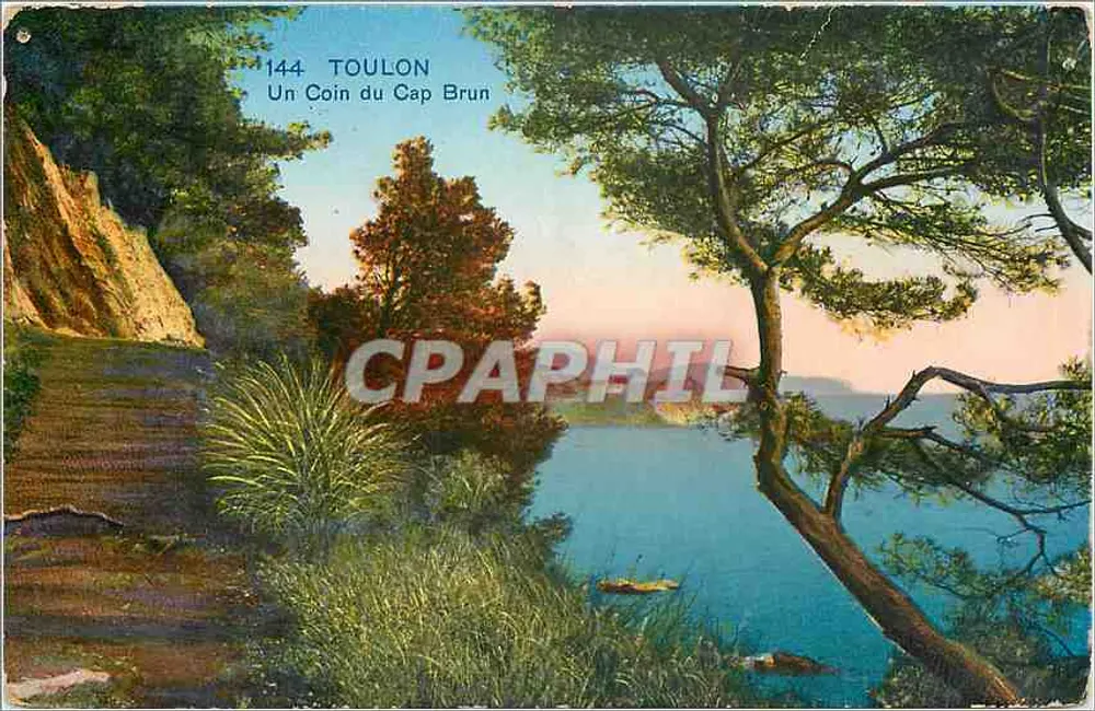 Toulon — Um Canto do Cabo Brun — n°144 - Frente