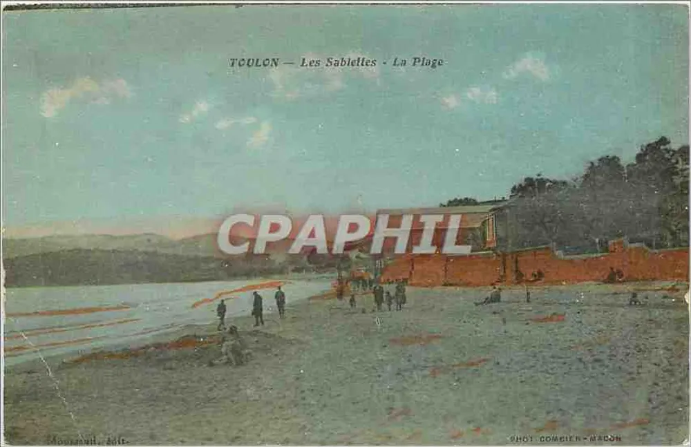 Toulon — Les Sablettes — A Praia — Editor: Chot Combier-Mapon - Frente