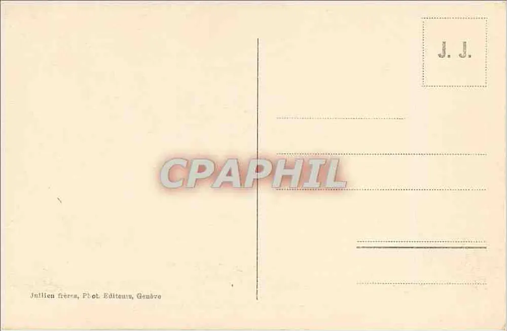 Agulha de Argentière — Chamonix — 2901 m — J.J. 6281 - Verso
