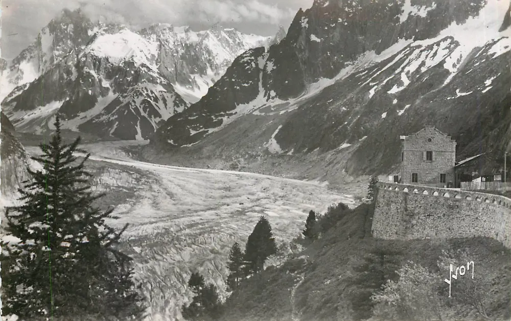 Chamonix-Mont-Blanc — Das Meer aus Eis — Éditions d'Art Française - Vorderseite