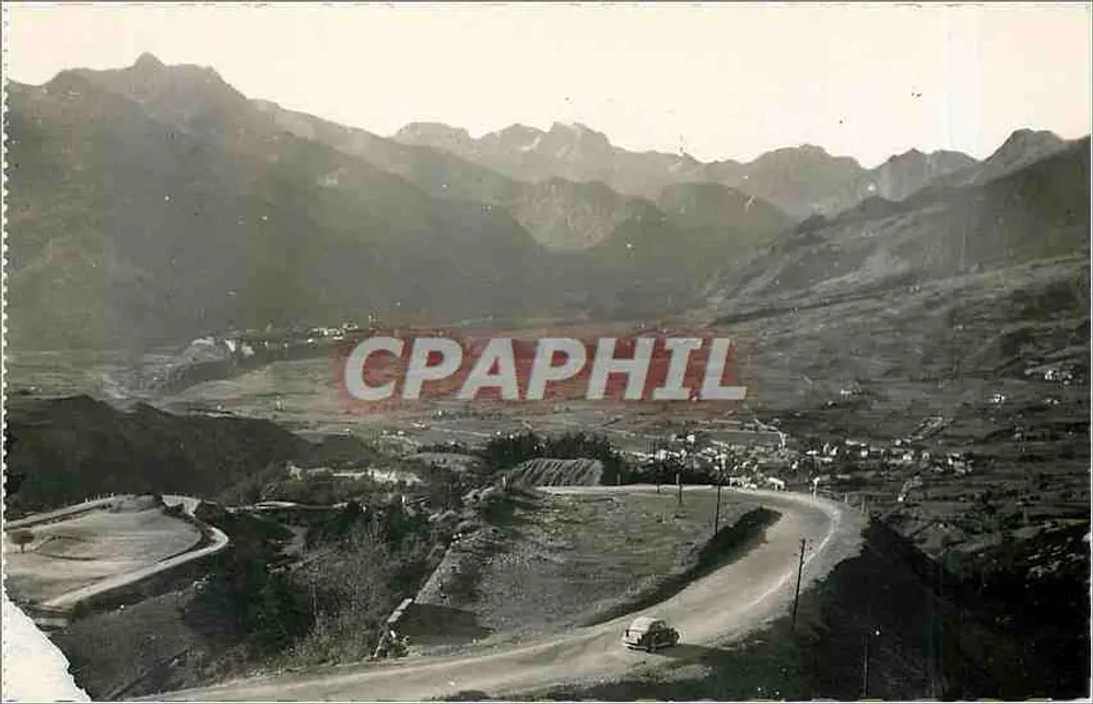 Col de Vars e i Lacets — verso Guillestre — Collezione Brun — Edizioni Brun, 4, Boulevard de Cimiez, Nice - Recto