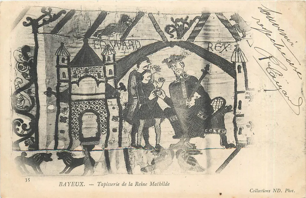 Bayeux — Tapisserie de la Reine Matilde — Collections ND. Phot. - Recto