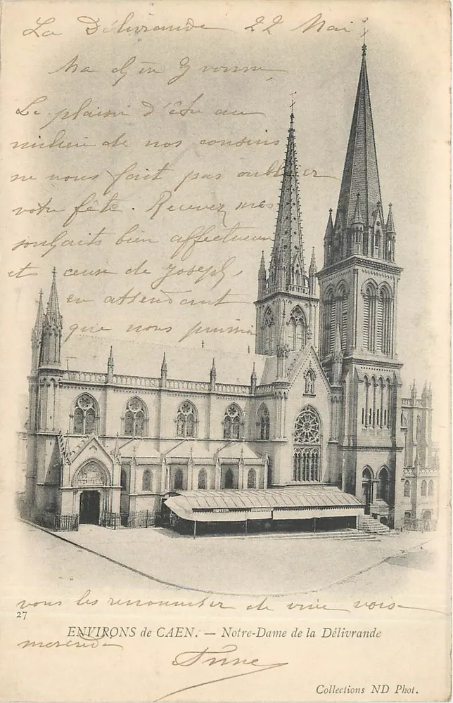 Notre-Dame de la Délivrande — Environs de Caen — Collections ND Phot. n°27 - Frente