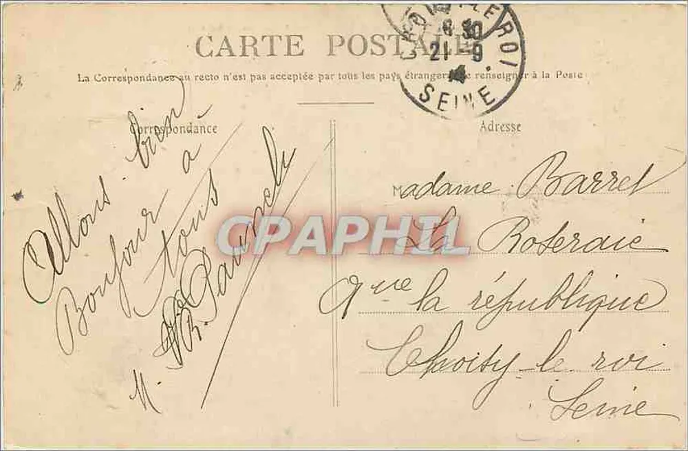 Maisons - Le Château — Côté Sud — Éditions R. G. - Verso
