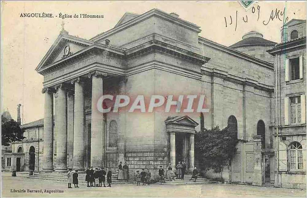 Angoulême - Igreja de l'Houmeau — Livraria Barraud, Angoulême - Frente