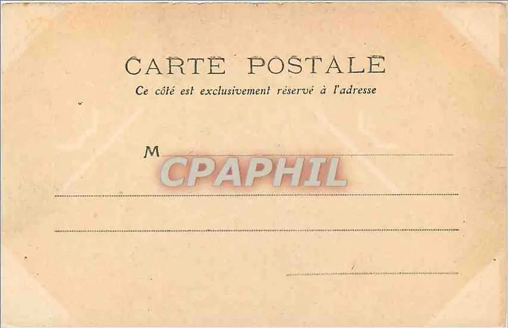 Cognac — Het stadhuis — Uitgever: L'Épître Française - Achterkant