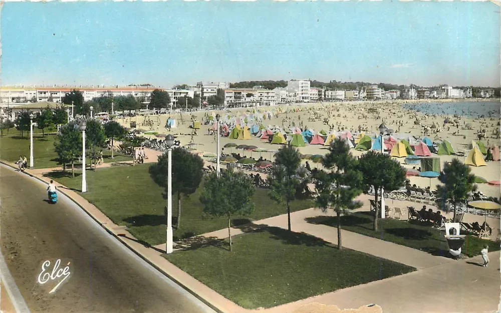 Os Jardins da Praia — Royan — Editora Elcée - Frente