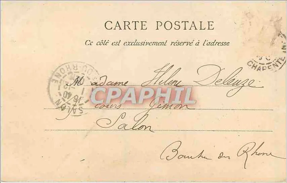 Arredores de ROYAN — Ponte da Corniche, no Bureau - Verso